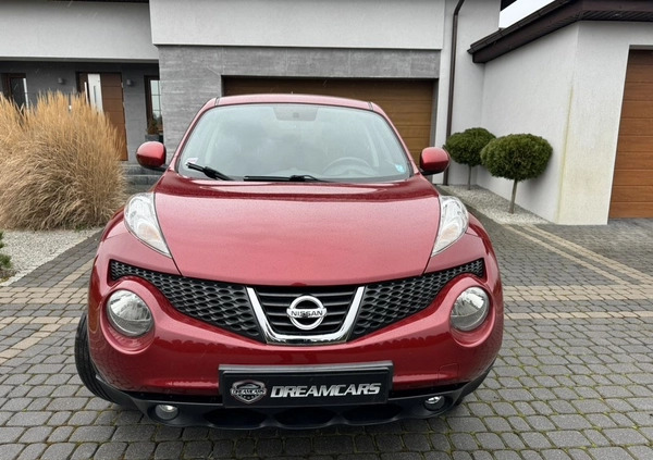 Nissan Juke cena 34900 przebieg: 168324, rok produkcji 2012 z Świerzawa małe 466